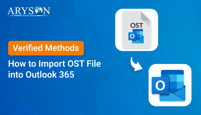 import OST file into Outlook 365