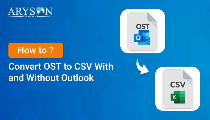 convert ost to csv