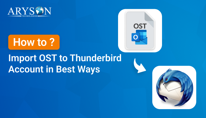 Import OST to Thunderbird